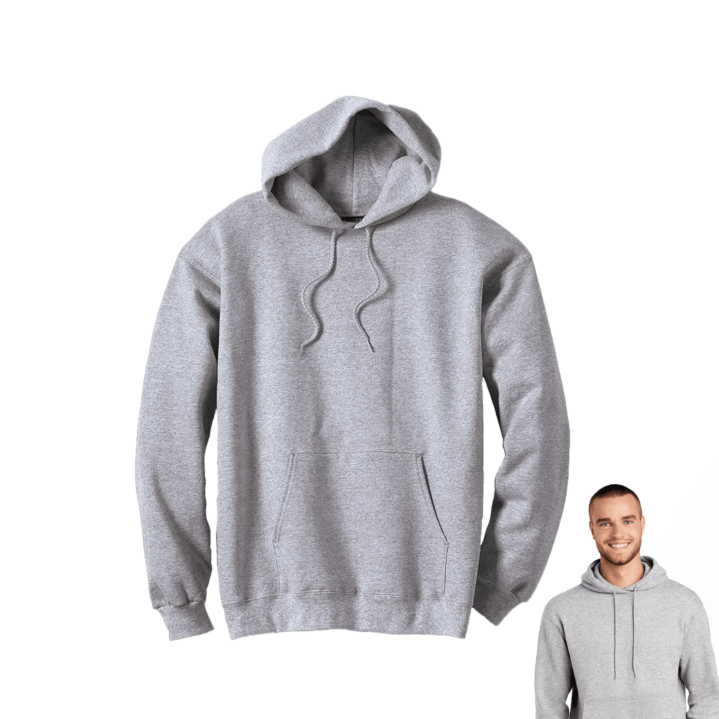 Best Heavyweight Hoodie - Plain Hooded Sweatshirt Mens Womens Soft Heavyweight Hoodie Top