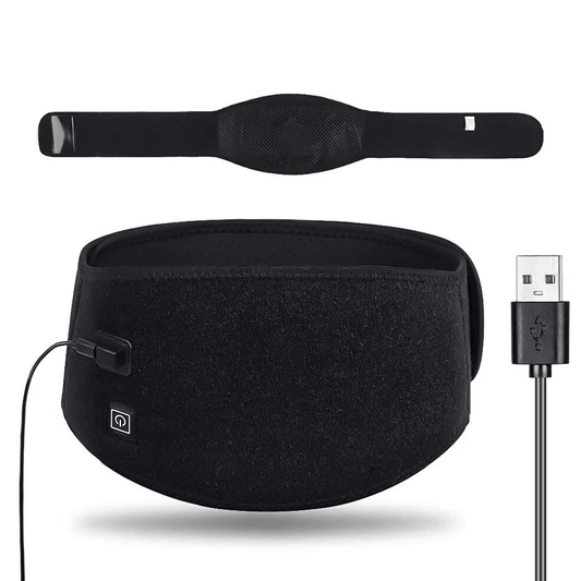 Heated Belts Back Pain - Back Heating Belt Heated Waist Belt USB Waist Heating Pad Belly Warmer Band