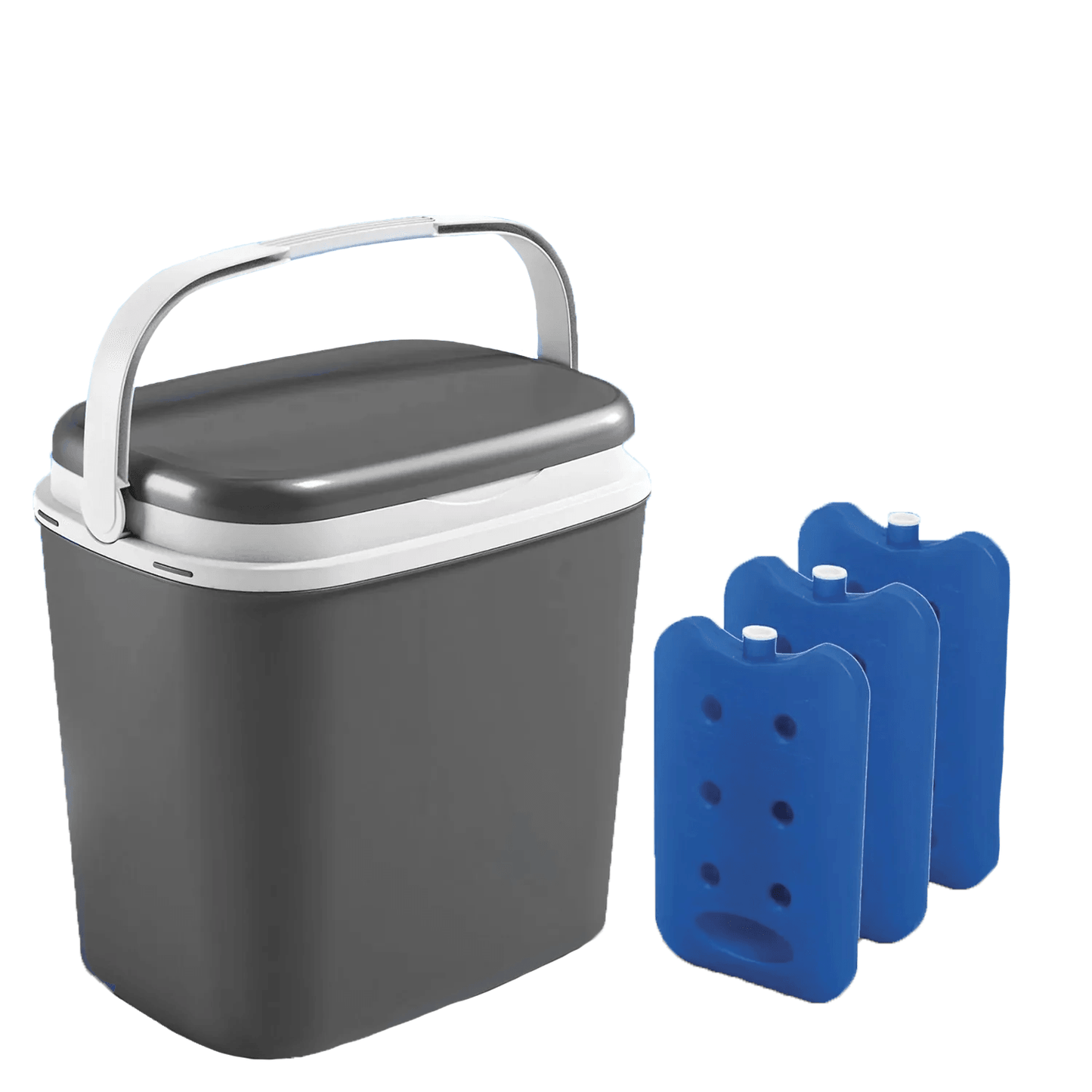 Portable Freezer Box - 27L Large Compact Leakproof Travel Insulated Cooler Cool Box