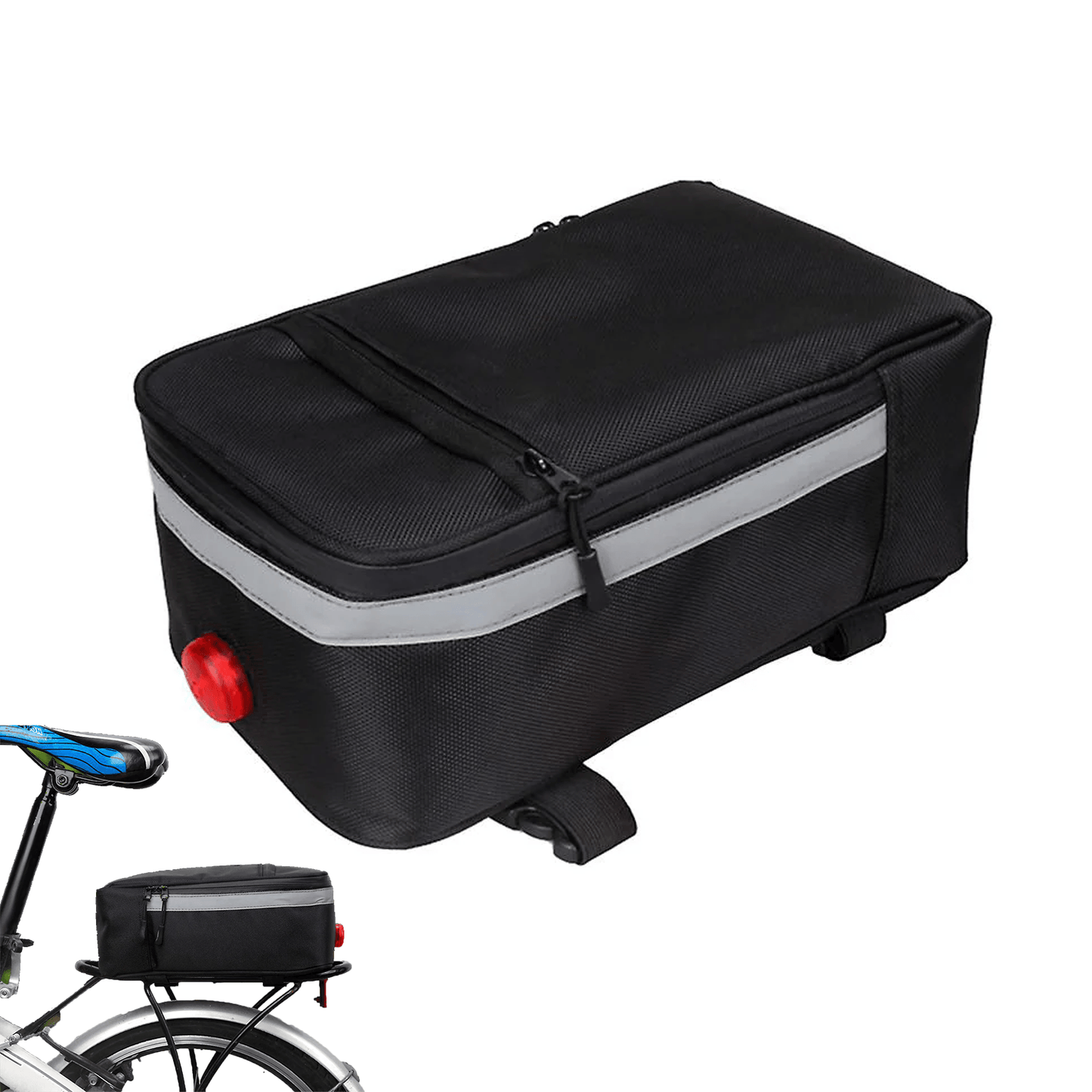 Rear Rack Bags for Bicycles - Bicycle Cycling Rear Rack Bag Pannier MTB Road Bike Trunk Pack Shoulder Bag