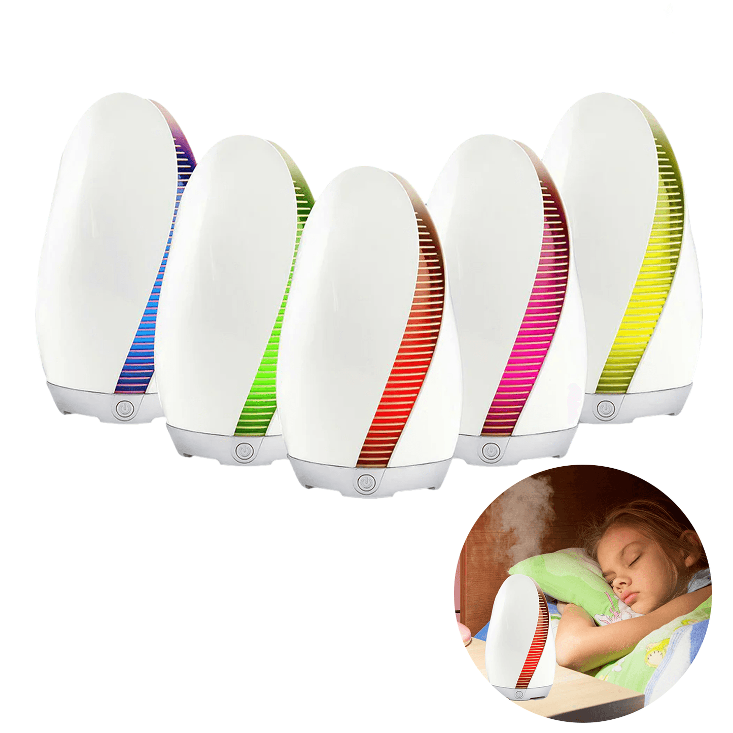 Electric Diffusers for Essential Oils - Ultrasonic Essential Oil Aroma Diffuser Portable Air Mist Humidifier Purifier