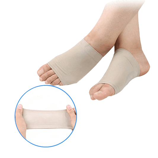 Best Arch Support Insoles for Flat Feet - Correction Sleeve with Soft Gel Pad Inside