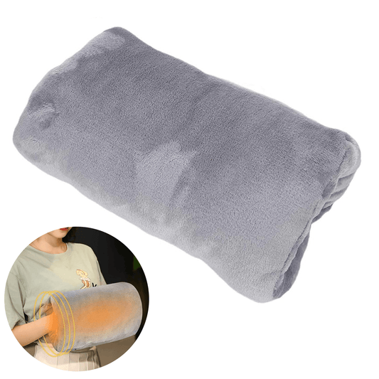 Muffler for Hands - USB Electric Hand Warmer Pouch Winter Hands Heater Bag Velvet Heating Hand Muffs
