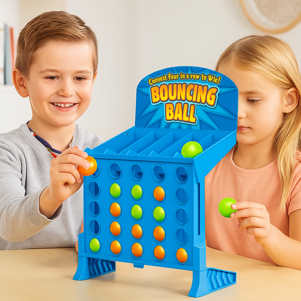 Four in a Row Target Shooting Game
