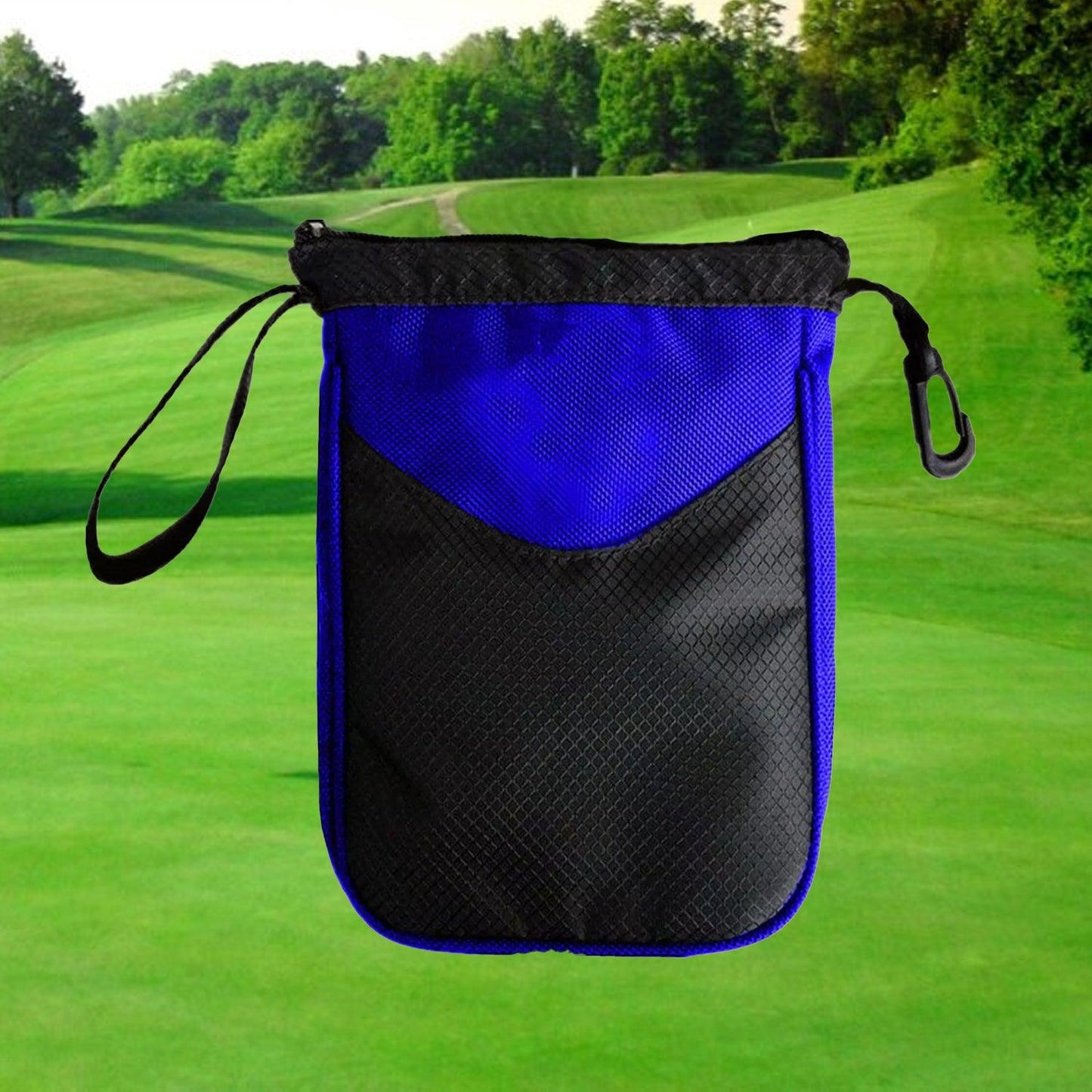 Golf Ball Bag - Multi-pocket Golf Ball Storage Pouch Bag Clip Valuable Golf Tee Pouch Bag Holder