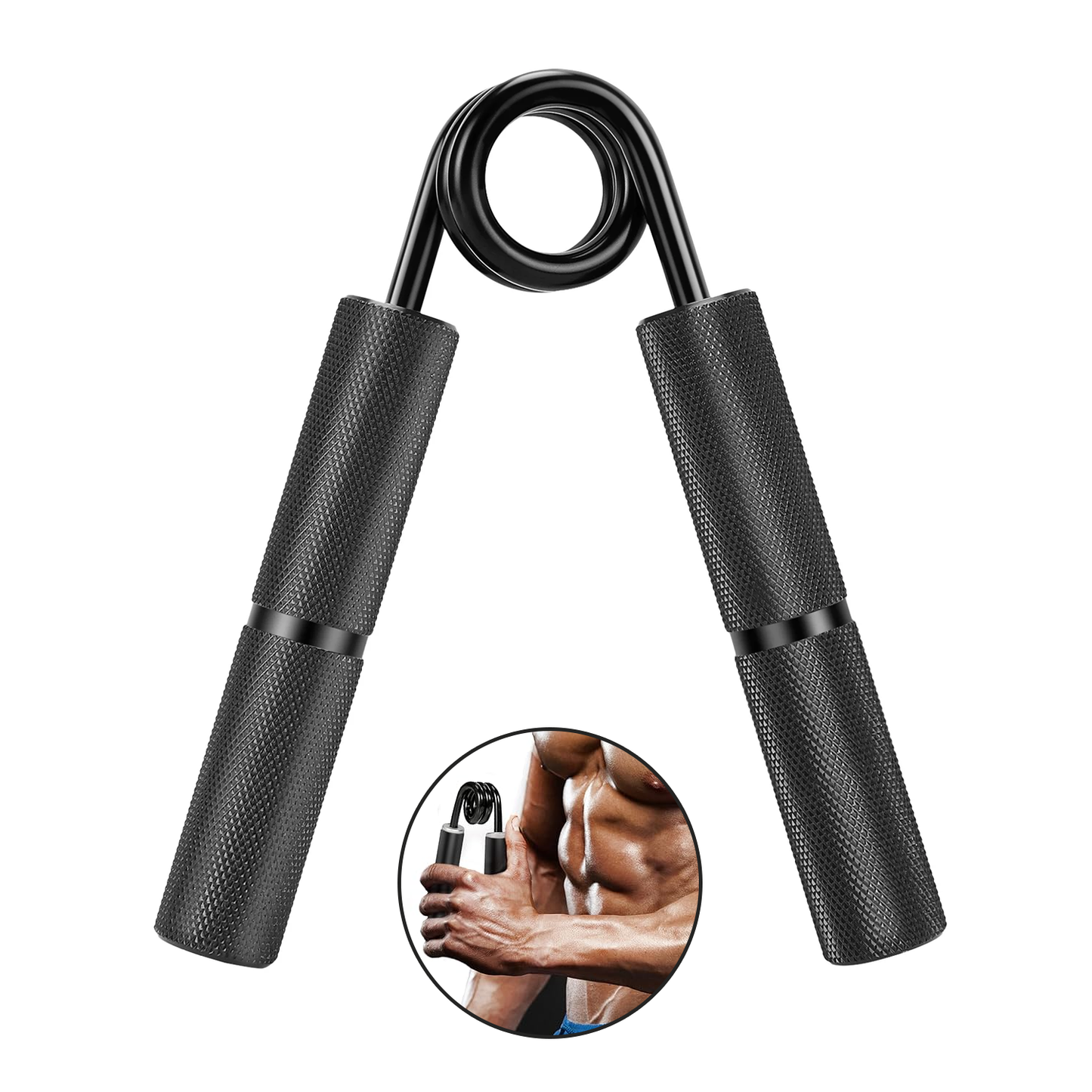 Grip Strength Trainer - Adjustable 50-300LB Wrist & Forearm Exerciser