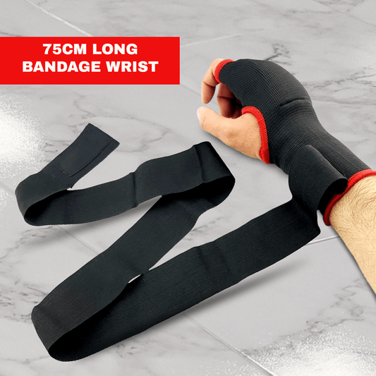 Boxing Glove Wraps - Hand Wraps Gel Inner Gloves Padded Best Boxing MMA Muay Thai Kickboxing Bandages