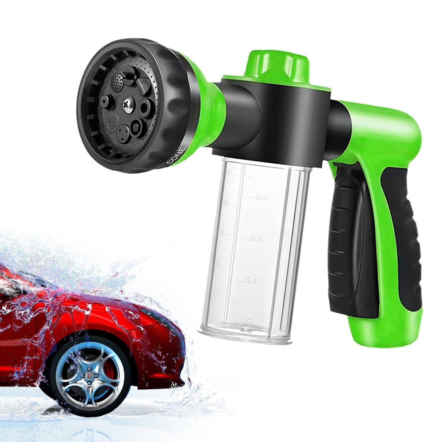 Water Hose With Nozzle - High Pressure Sprayer Nozzle Hose Horse/dog Shower Gun Adjustable Shampoo Spray