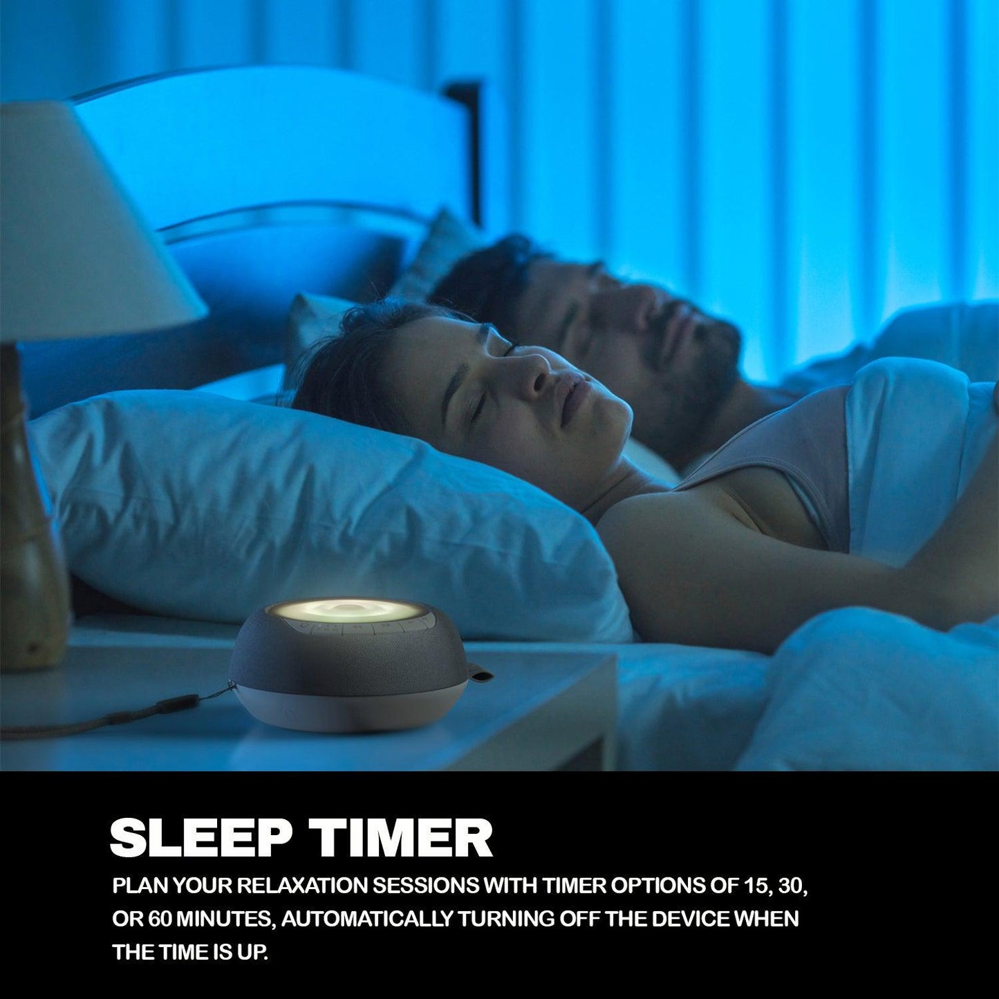 Sound Machines for Sleeping - Calming Sleep Aid White Noise Therapy Sound Machine