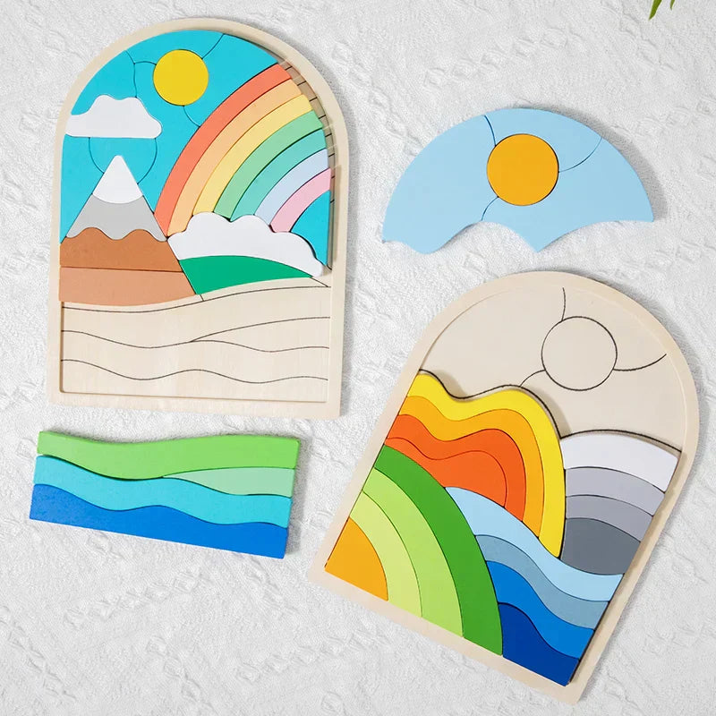 Rainbow Building Blocks