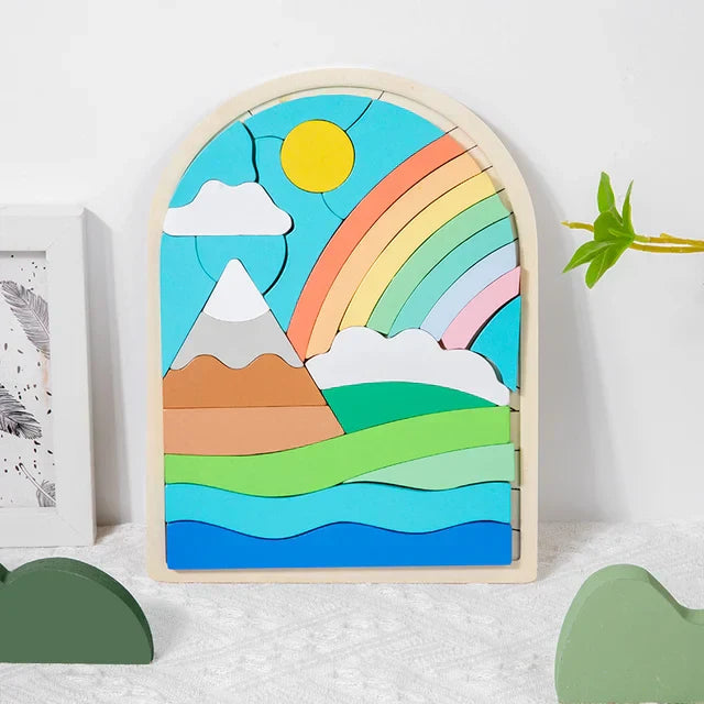 Rainbow Building Blocks