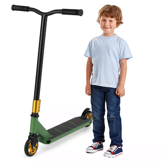 Kids Stunt Scooter – Lightweight Trick Scooter with Durable Deck & 2 PU Wheel