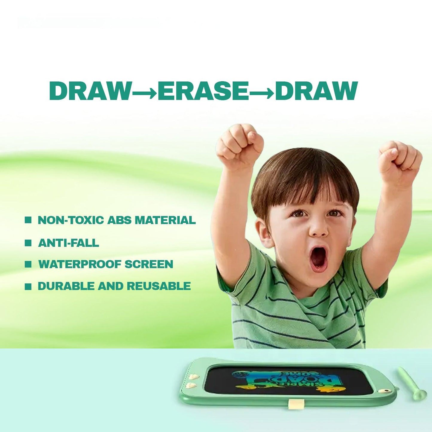 LCD Writing Tablet - 8.5 inch Kids Toys Doodle Board Drawing Pad for Kids 3-8 Year Old Boy Girl