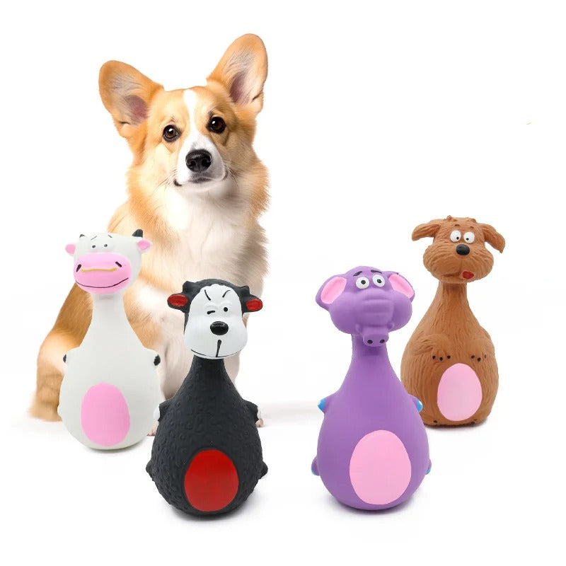 Squeaky Interactive Throw Toy
