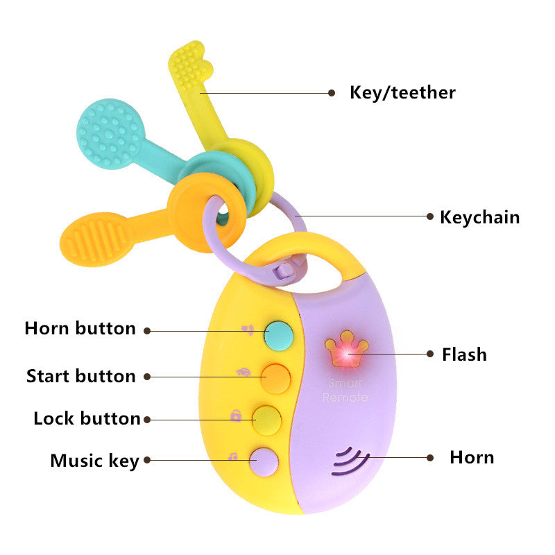 Musical Car Key Toy
