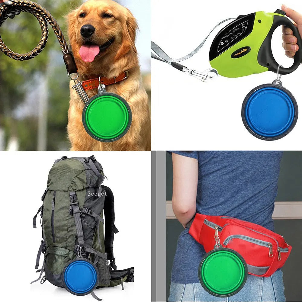 Silicone Travel Dog Bowl