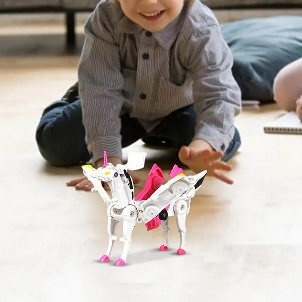 unicorn transforming cars