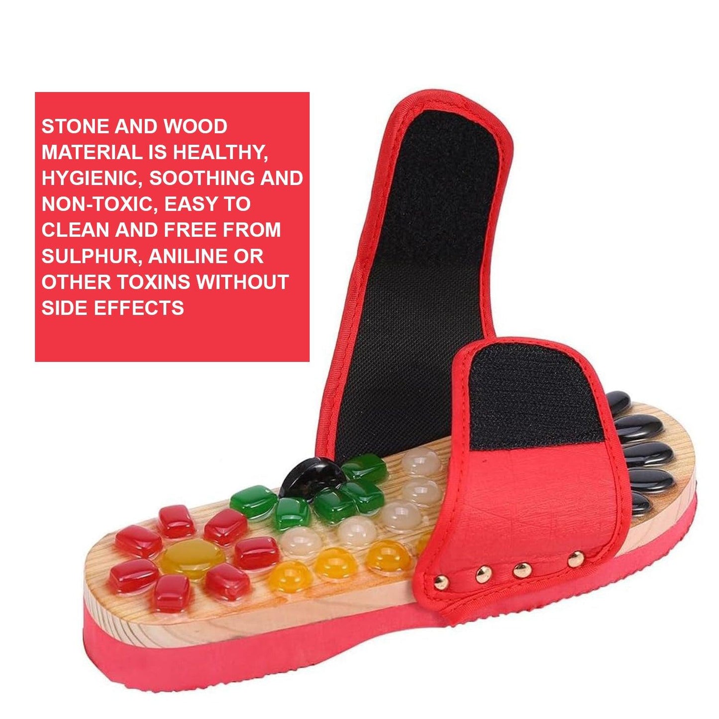 Foot Massage Slippers - Acupressure Foot Massager Slipper Sandals Acupoint Stimulation Massager