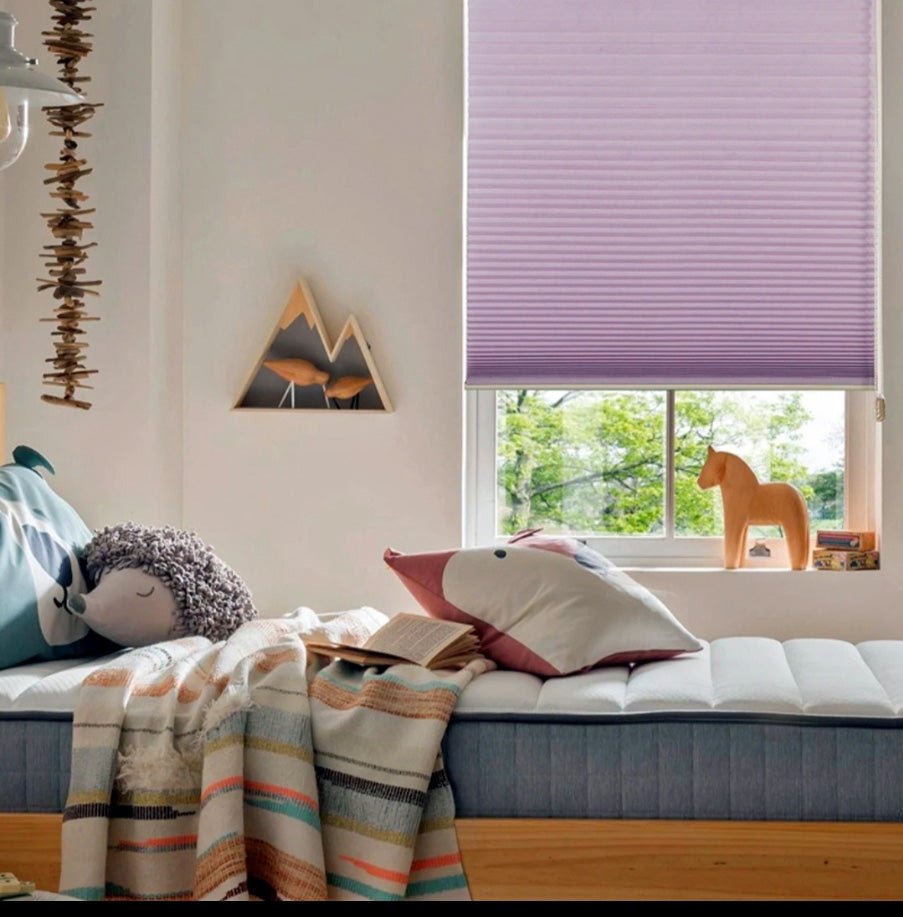 No-Drill Electric Day & Night Blind – Remote Control, Light Filtering, Modern Design