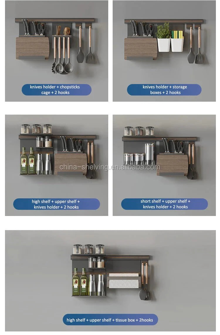 Multifunctional Wall Mounted Storage Holder