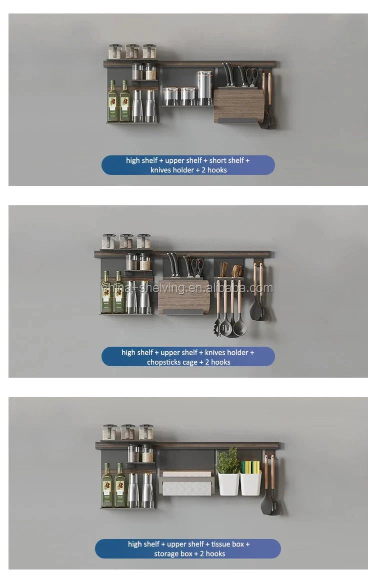 Multifunctional Wall Mounted Storage Holder