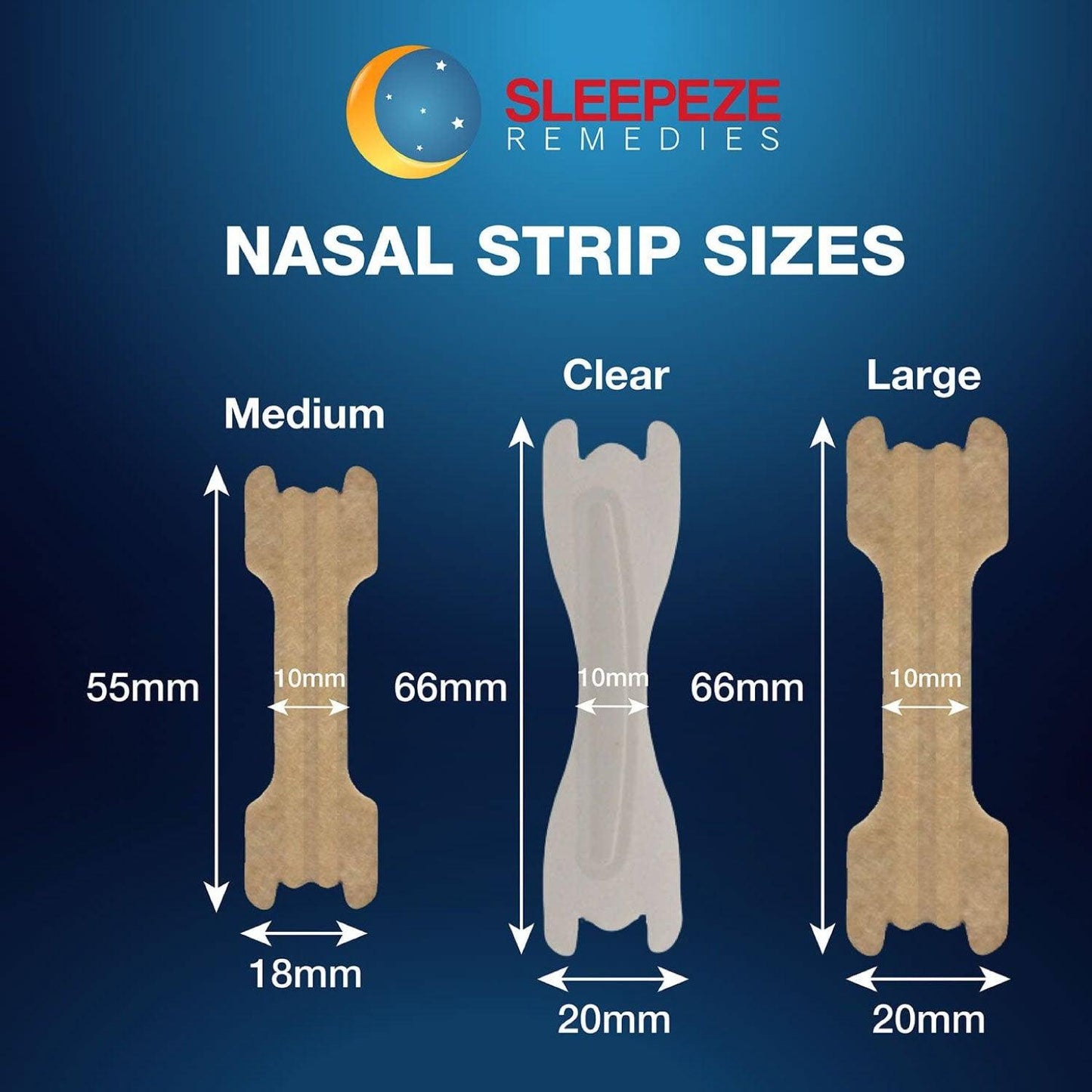Nasal Strips for Snoring - Nasal Strips (60 Pack) Nose Strip to Stop Snoring, Snoring Strips to Help You Breathe Through Your Nose