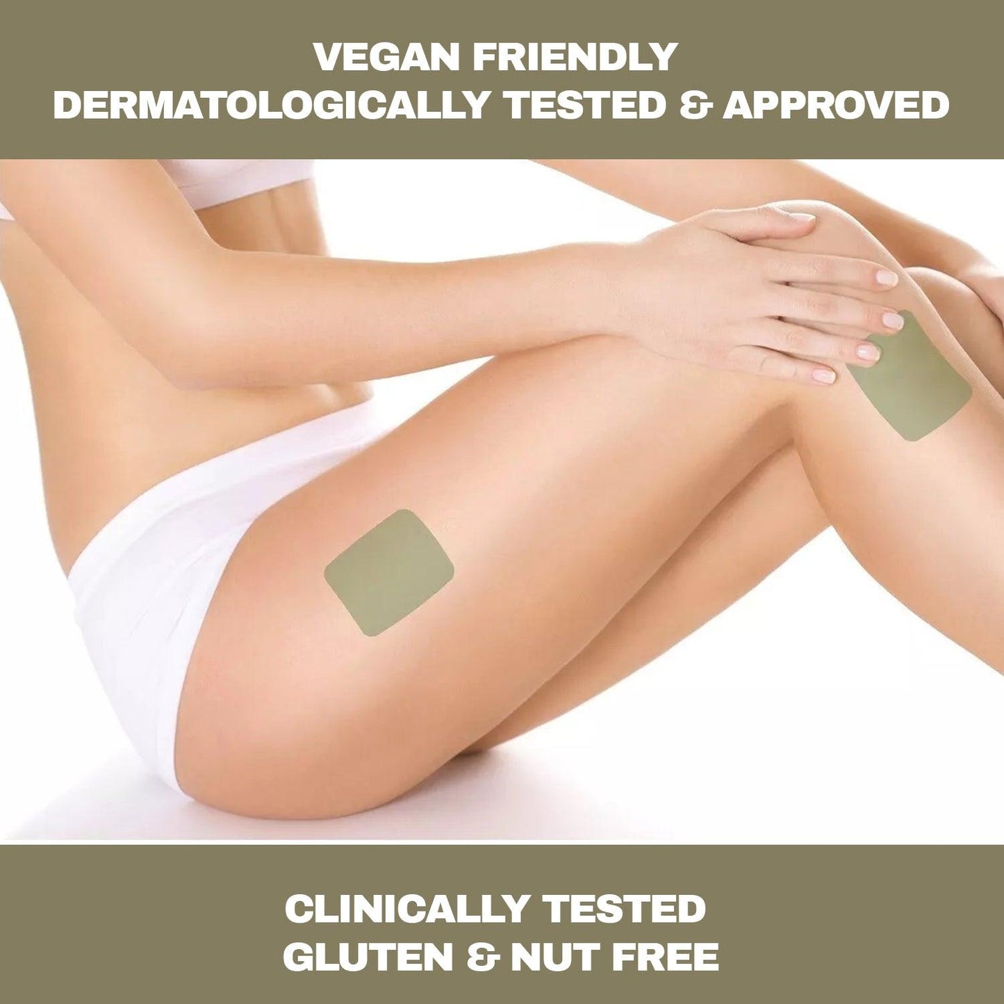 Pain Relief Patch - 20 Dermal Patches Botanicals Hemp Patch For Pain Relief