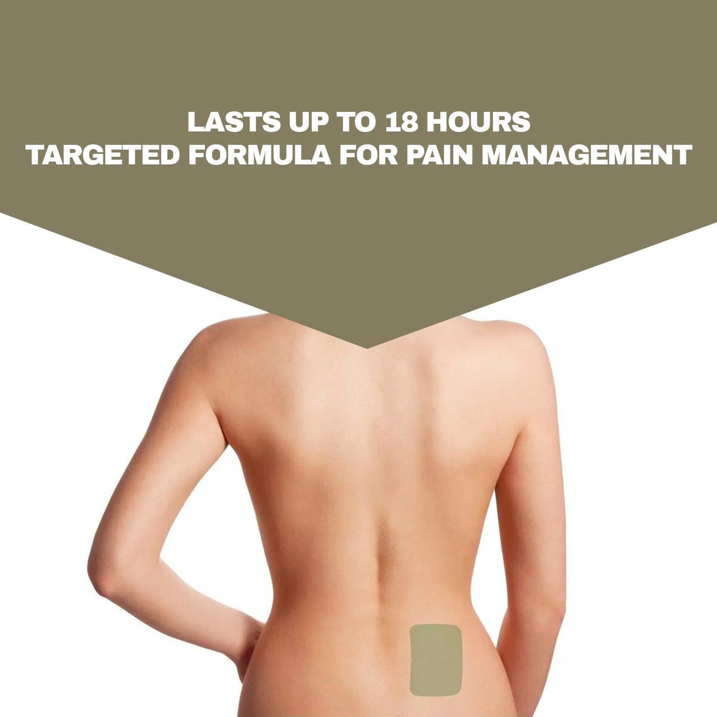 Pain Relief Patch - 20 Dermal Patches Botanicals Hemp Patch For Pain Relief