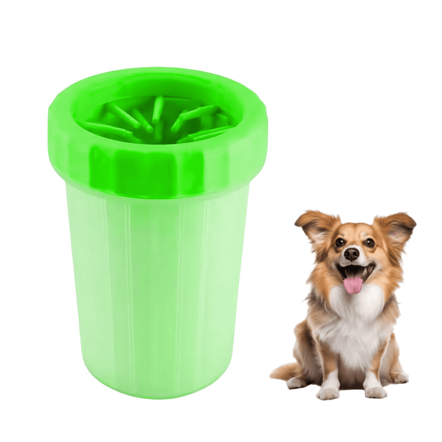 Dog Feet Cleaner - Portable Pet Foot Washer Cup Dog Cat Cleaner Paw Clean Brush Cup Quickly Wash