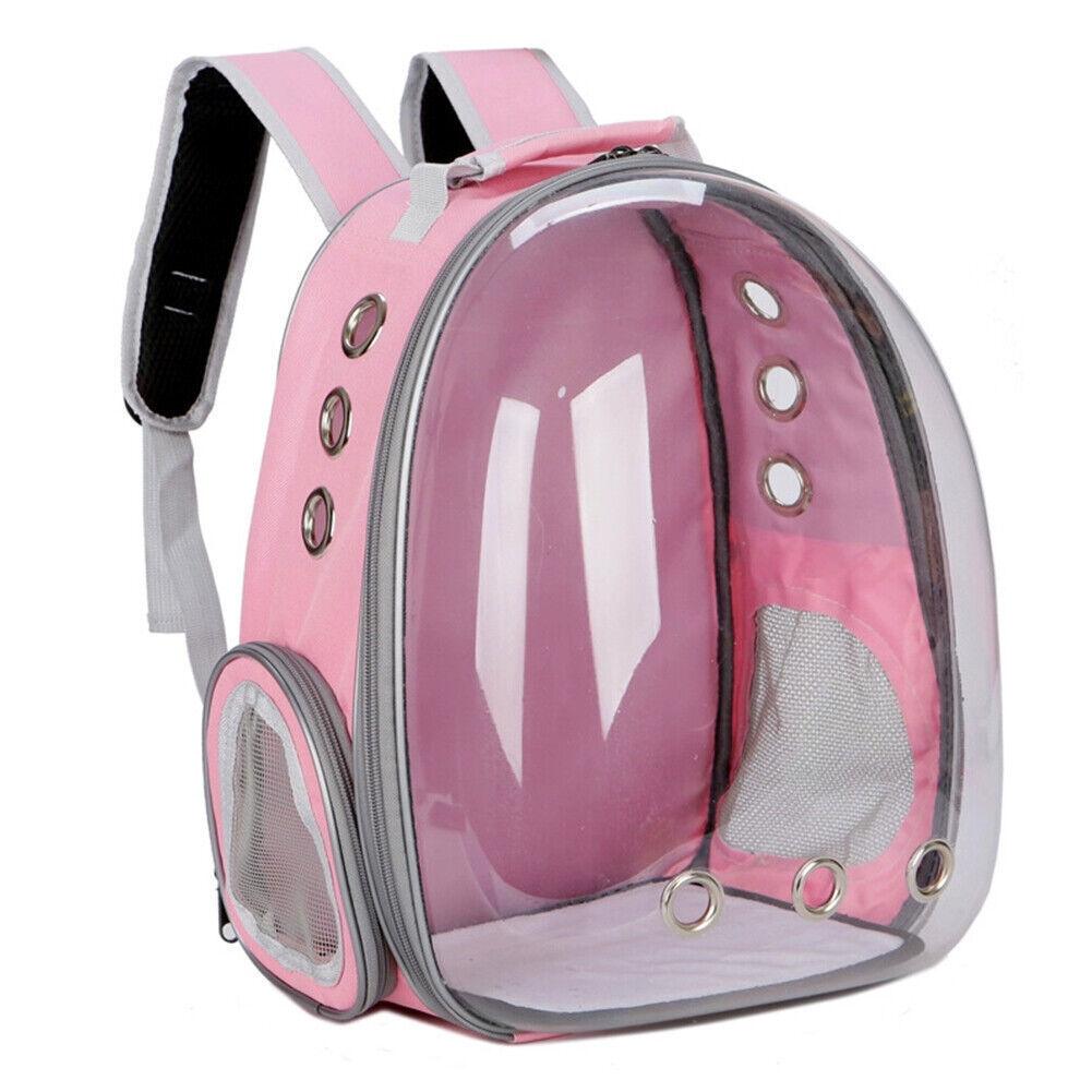 Cat Travel Backpack - Astronaut Window Dog Cat Pet Travel Bag Carrier Breathable Transparent Backpack