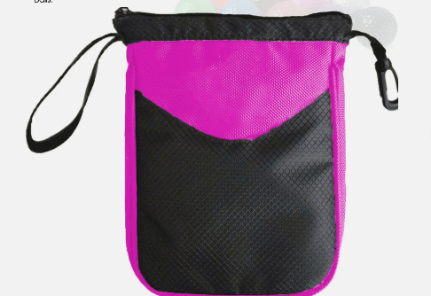 Golf Ball Bag - Multi-pocket Golf Ball Storage Pouch Bag Clip Valuable Golf Tee Pouch Bag Holder