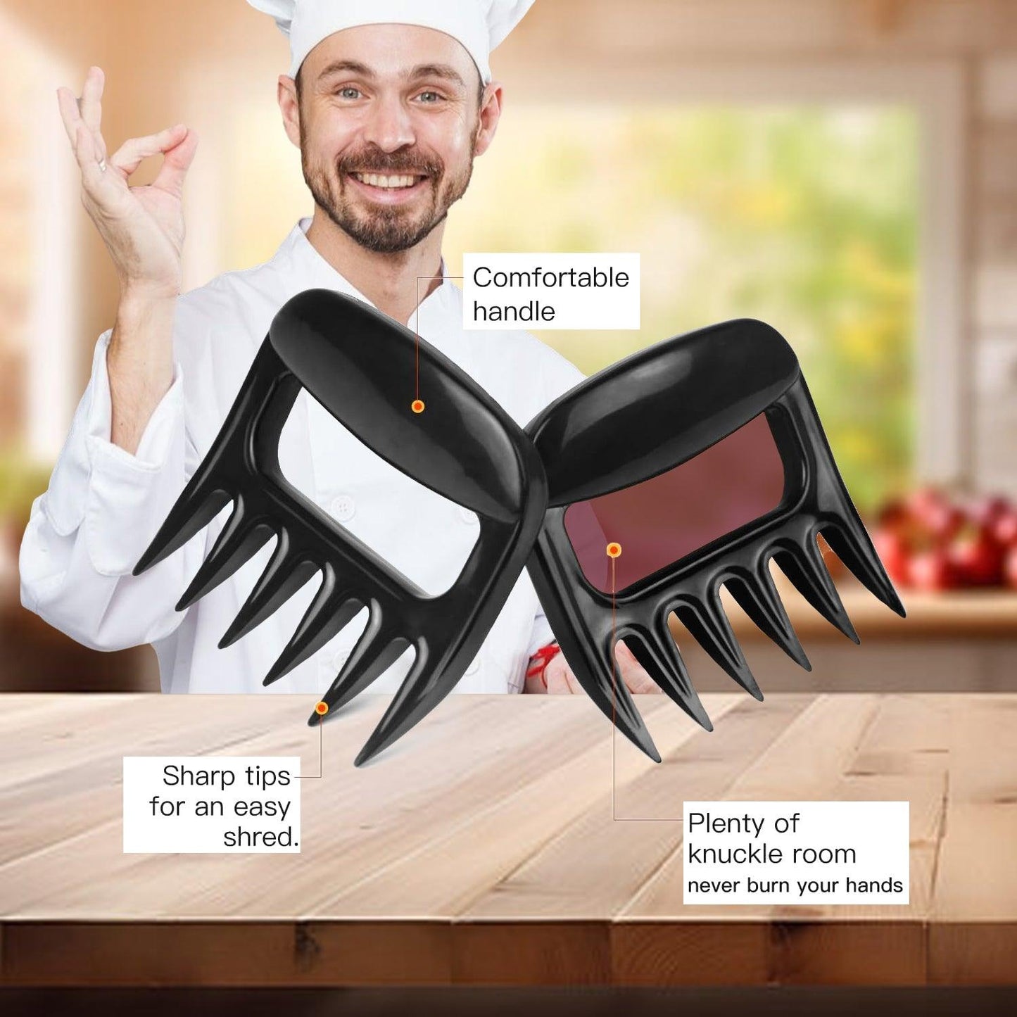 Meat Shredder Claws - Pulled Pork Shredder Claw Shredder for BBQ