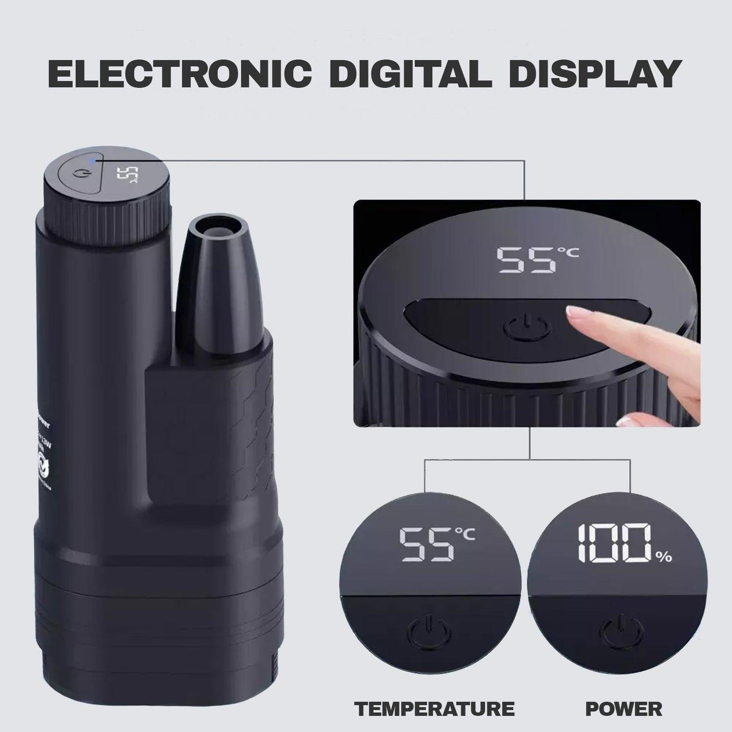 Rechargeable Camping Shower - 4000mAh Portable Electric Shower Pet Shower