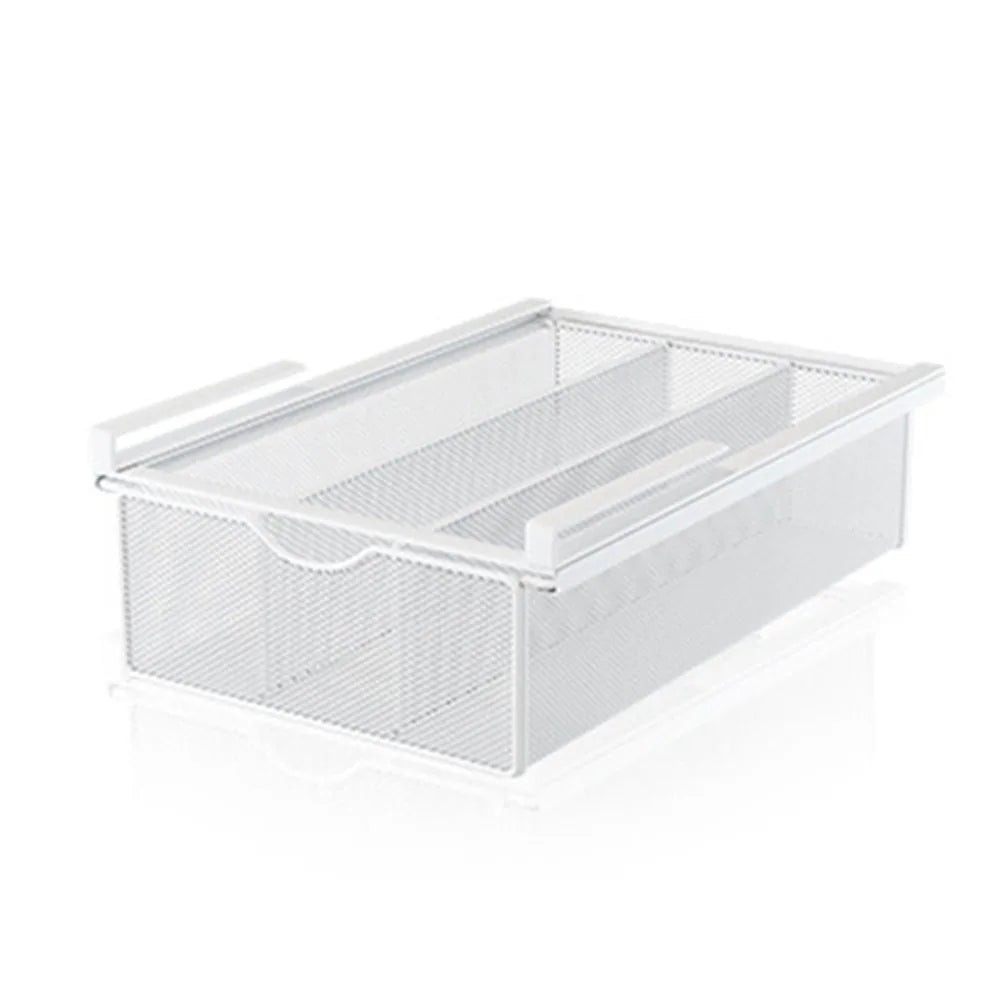 Pull-out Partition Cabinet Mesh Drawer – Space-Saving Hanging Basket