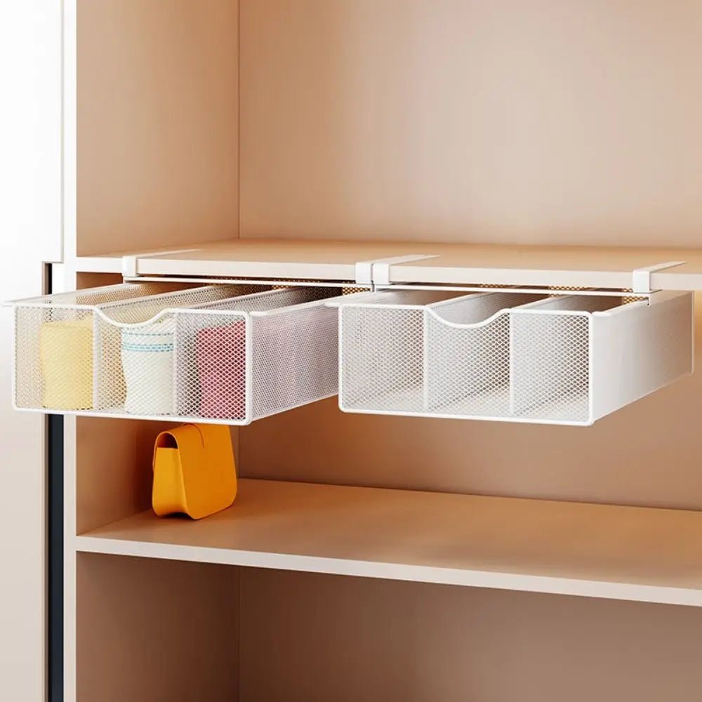 Pull-out Partition Cabinet Mesh Drawer – Space-Saving Hanging Basket