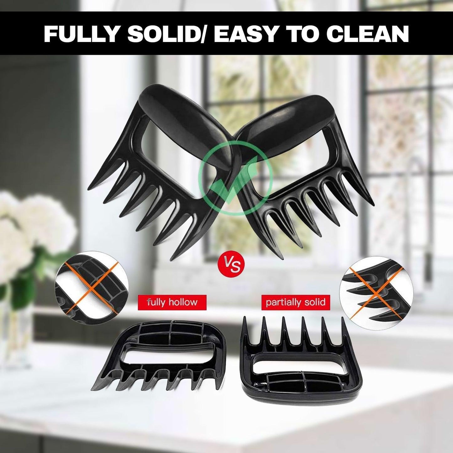 Meat Shredder Claws - Pulled Pork Shredder Claw Shredder for BBQ