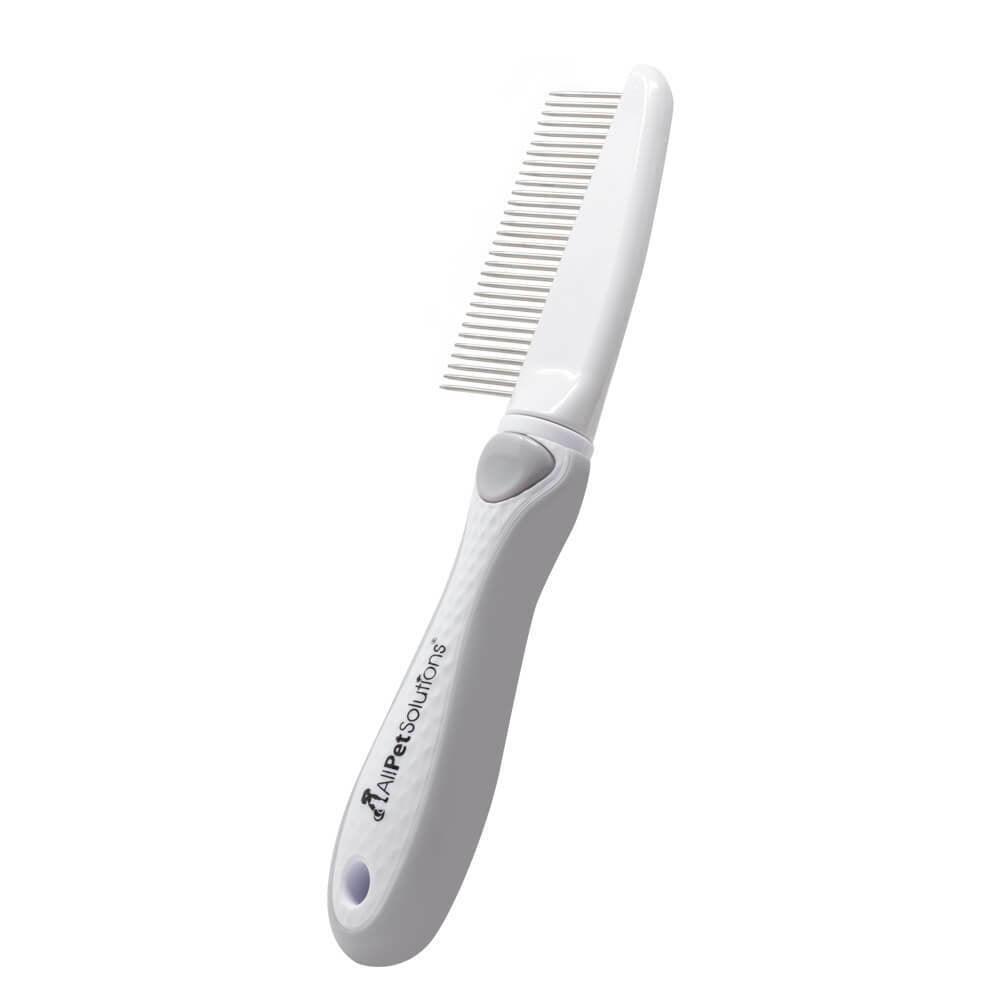 Grooming Brush for Dogs - All Pet Solutions Dog Puppy Cat Pet Grooming Comb, Slicker Brush, Dematting Tool