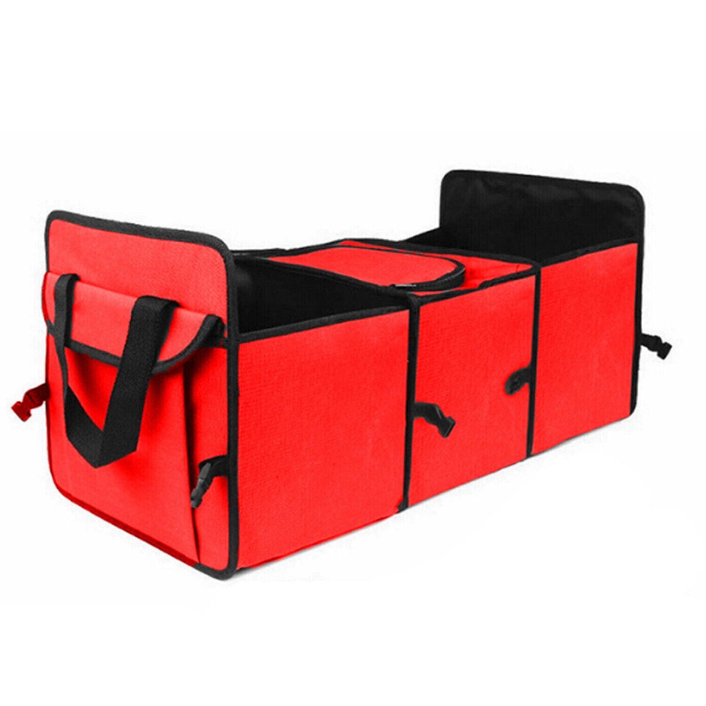 Car Boot Organiser - Heavy Duty Collapsible Foldable Tidy Pocket Storage