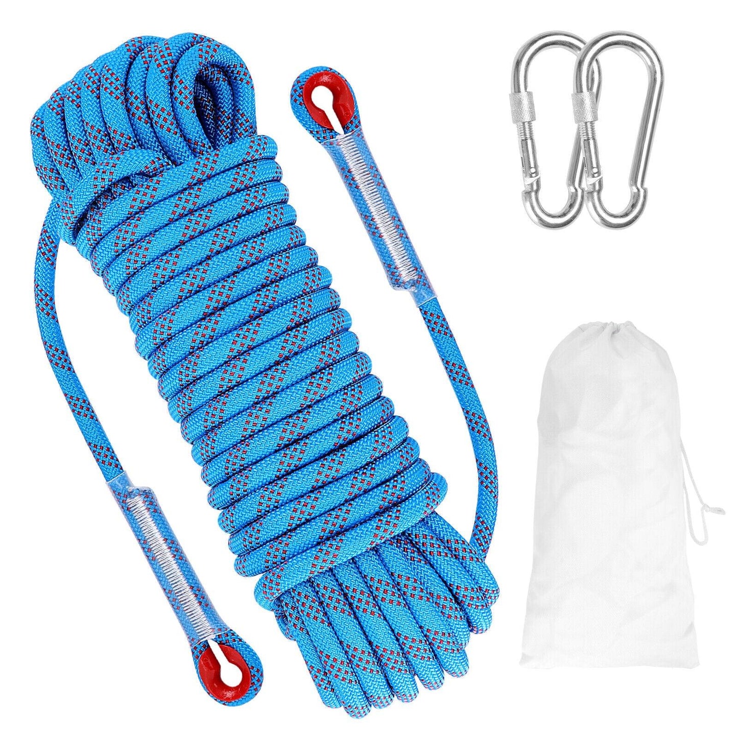 Ropes for Tree Climbing -  10m/32.81ft  Heavy Duty Rock Climbing Tree Rope Cord Outdoor Safety Use Emergency