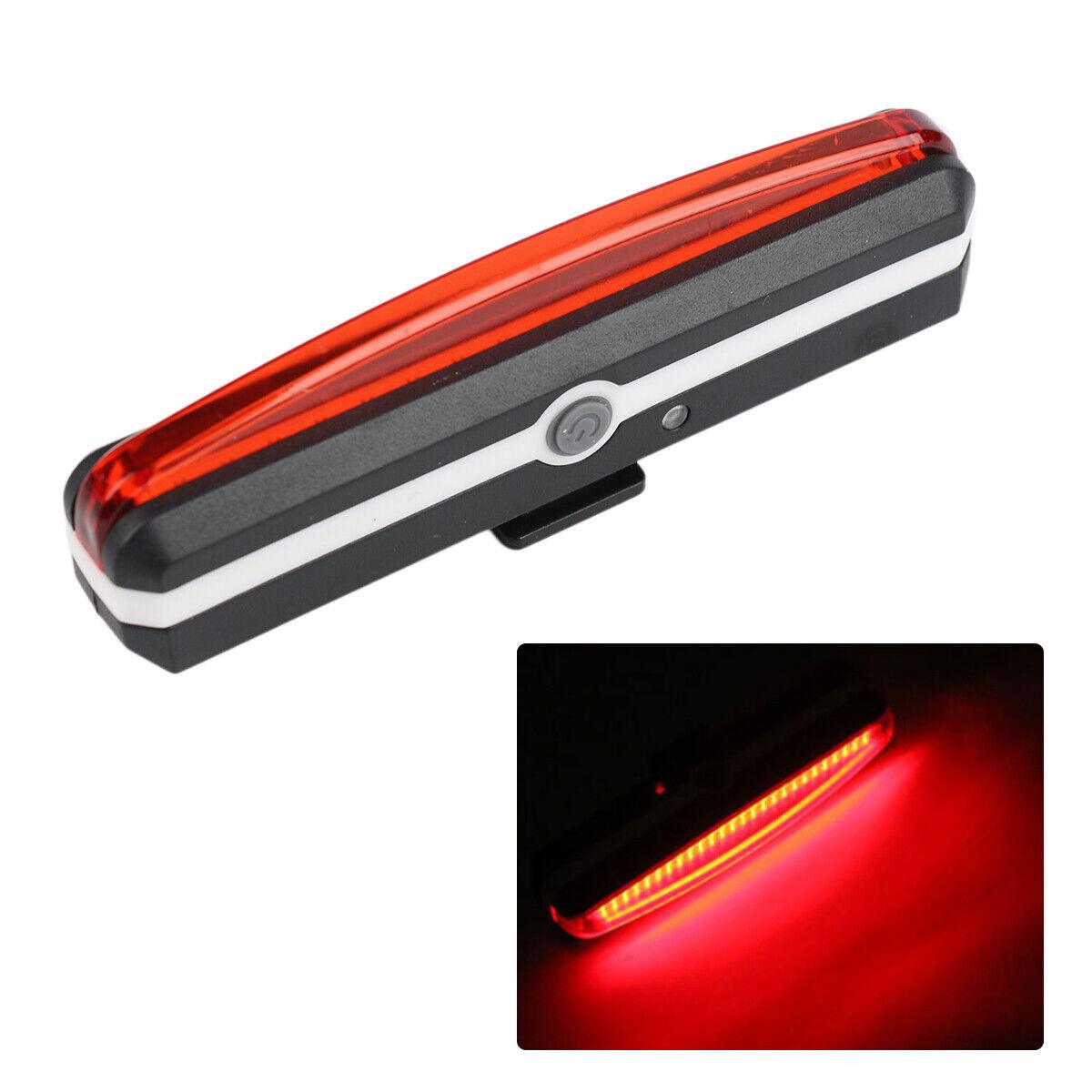 Best Rear Light for Road Bike - Rechargeable Rear Bike Lights Back Bicycle Light Set LED Front USB Waterproof UK