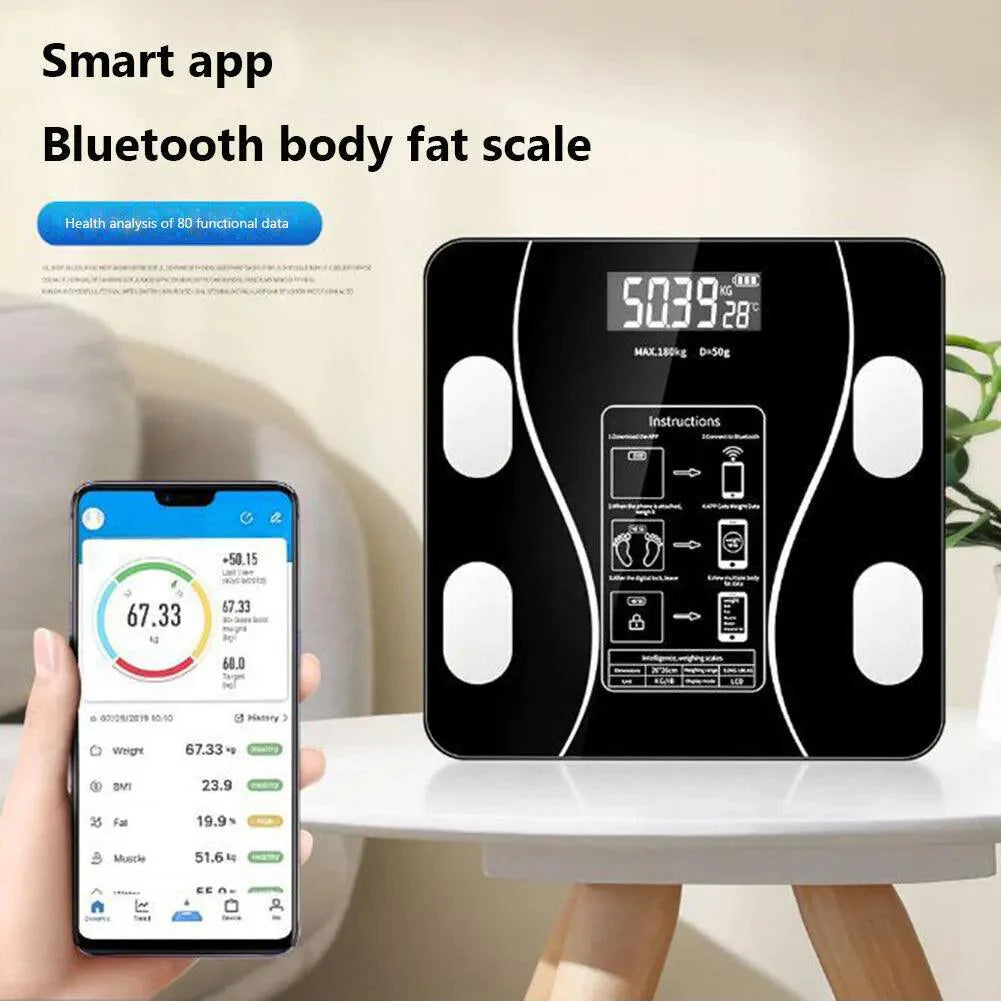 Digital Scales Bathroom - Weight Scales for Home Body weight scale, Digital Electronic Bathroom Scales