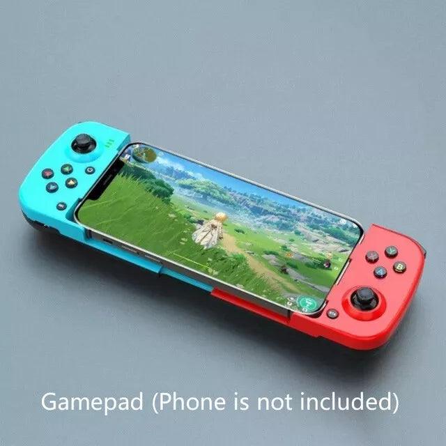 Gaming Controller for Phone - X6 Bluetooth-compatible 4.0 Telescopic Game Controller for Mobile Wireless Gamepad for iPhone Android Phone