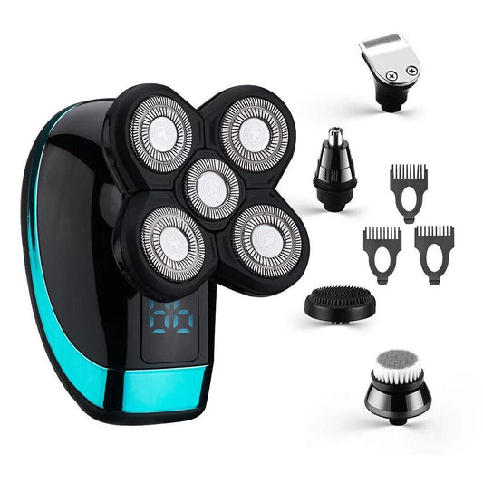Best Head Shaver UK - Electric Razor for Men Bald Head Shaver Rotary Cordless Nose Hair ElectriBrite