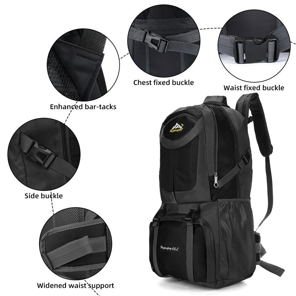 Small Backpacks for Hiking - Waterproof Outdoor Sports Travel Rucksack Bag