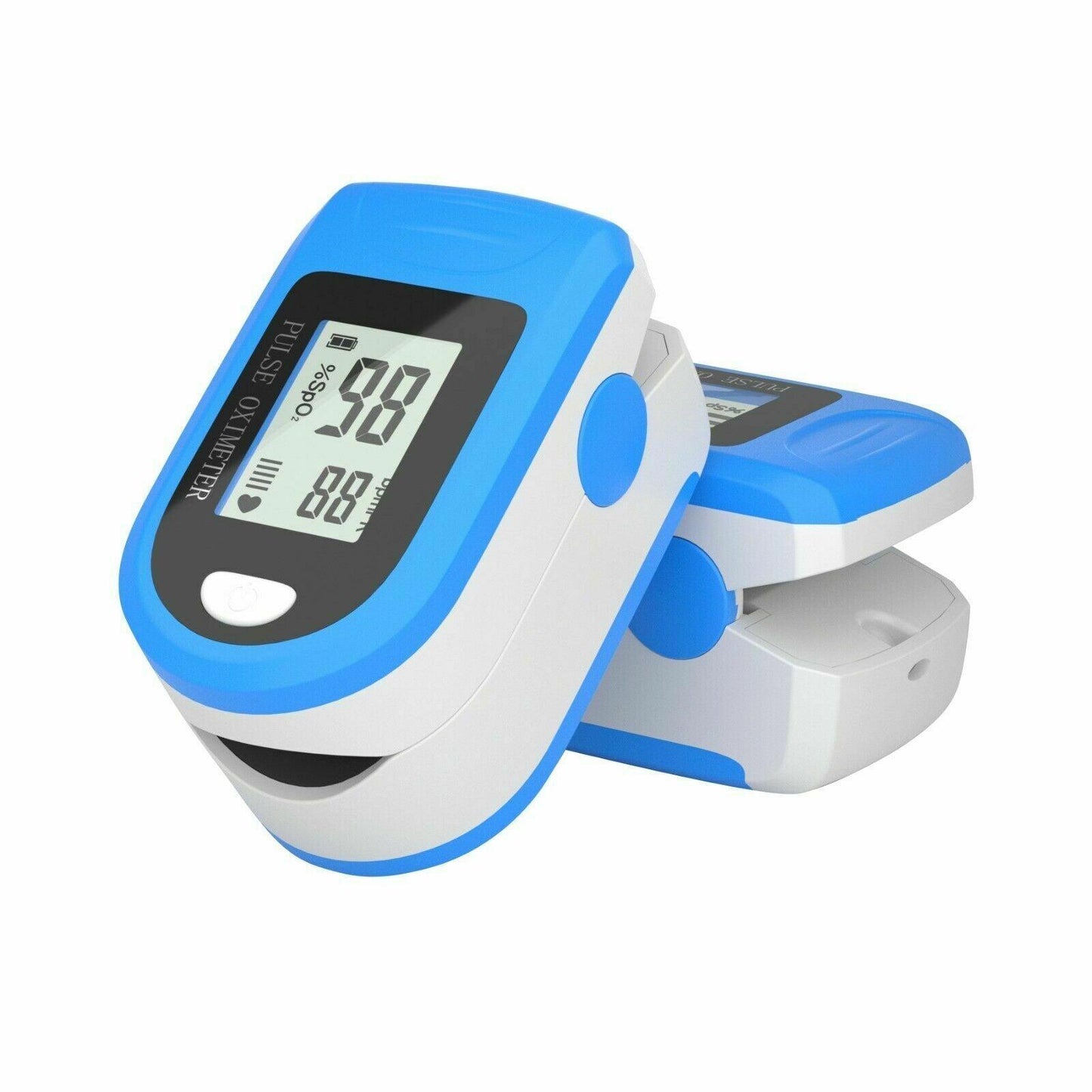 Pulse Oximeter Monitor - Fingertip Pulse Oximeter Monitor Blood Oxygen Saturation Heartbeat SpO2 PR PI UK Oxygen Monitor Pulse Oximeter Blood Saturation