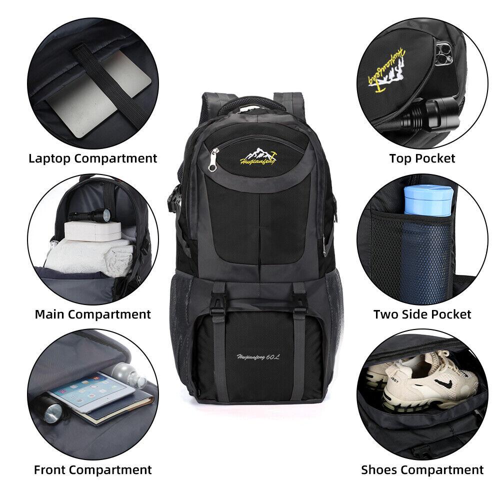 Small Backpacks for Hiking - Waterproof Outdoor Sports Travel Rucksack Bag