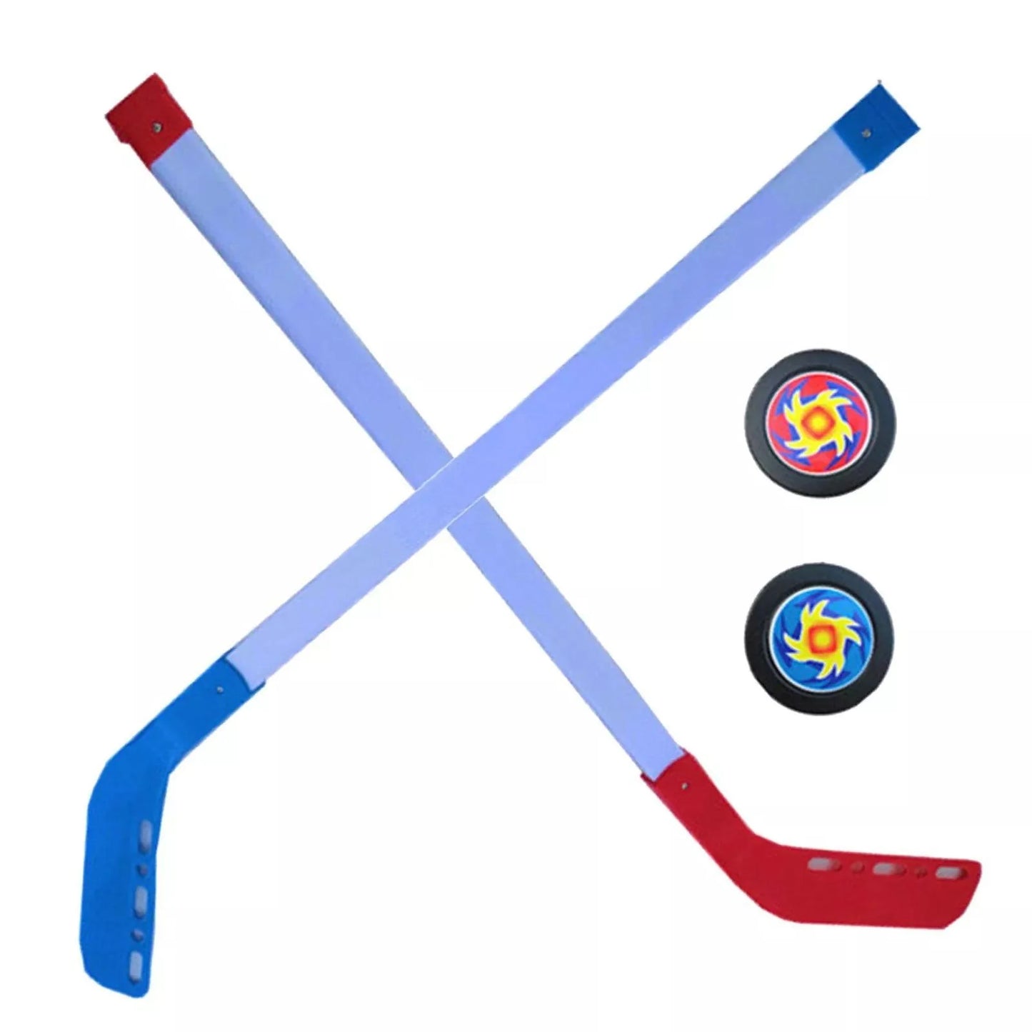 Plastic Hockey Sticks - Children Kids Plastic Hockey Stick Indoor Outdoor Game Toy Set UK Ice Hockey