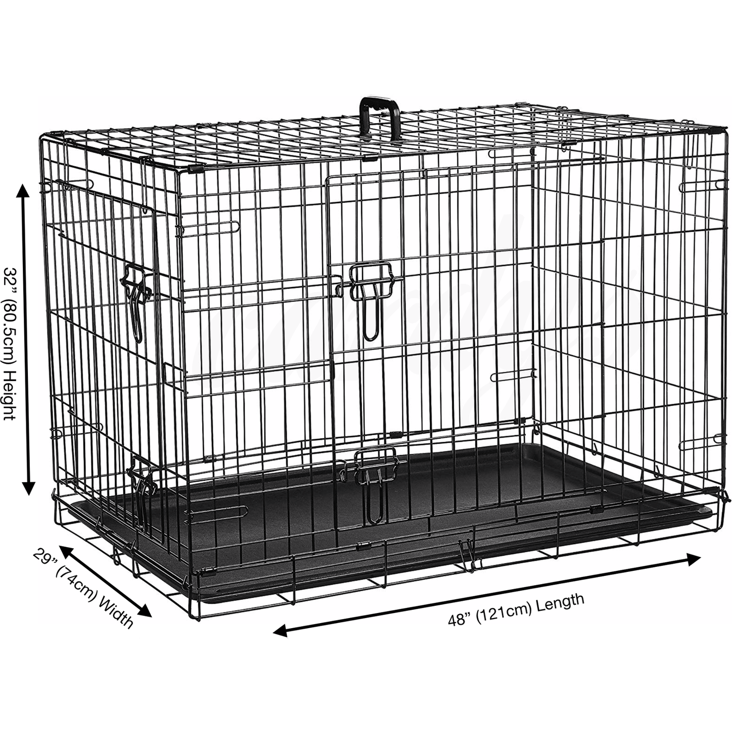 Metal Cages for Dogs - Dog Cage Puppy Pet Crate Carrier