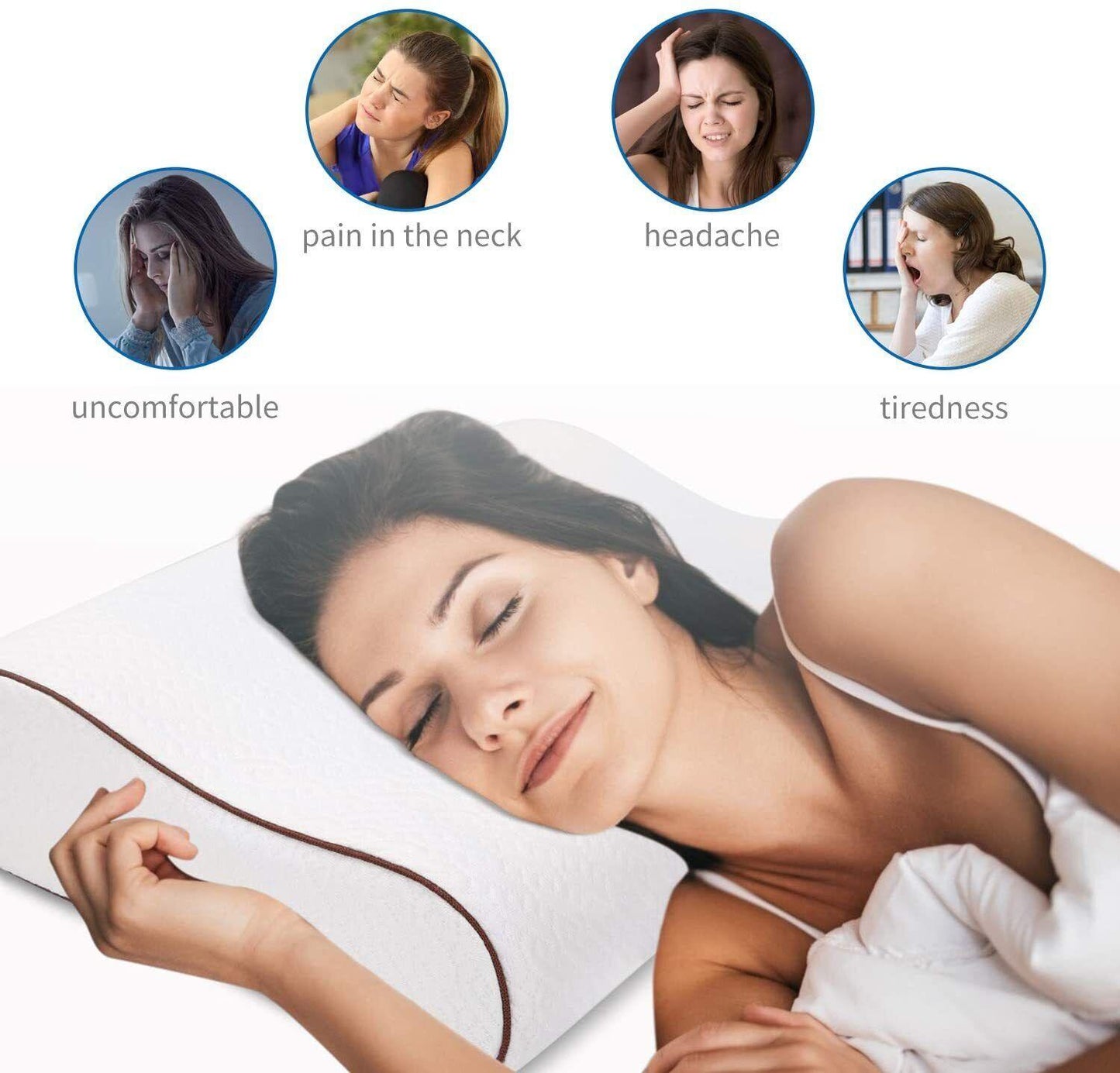 Cool Pillows UK - Memory Foam Pillows for Head Neck Back Body