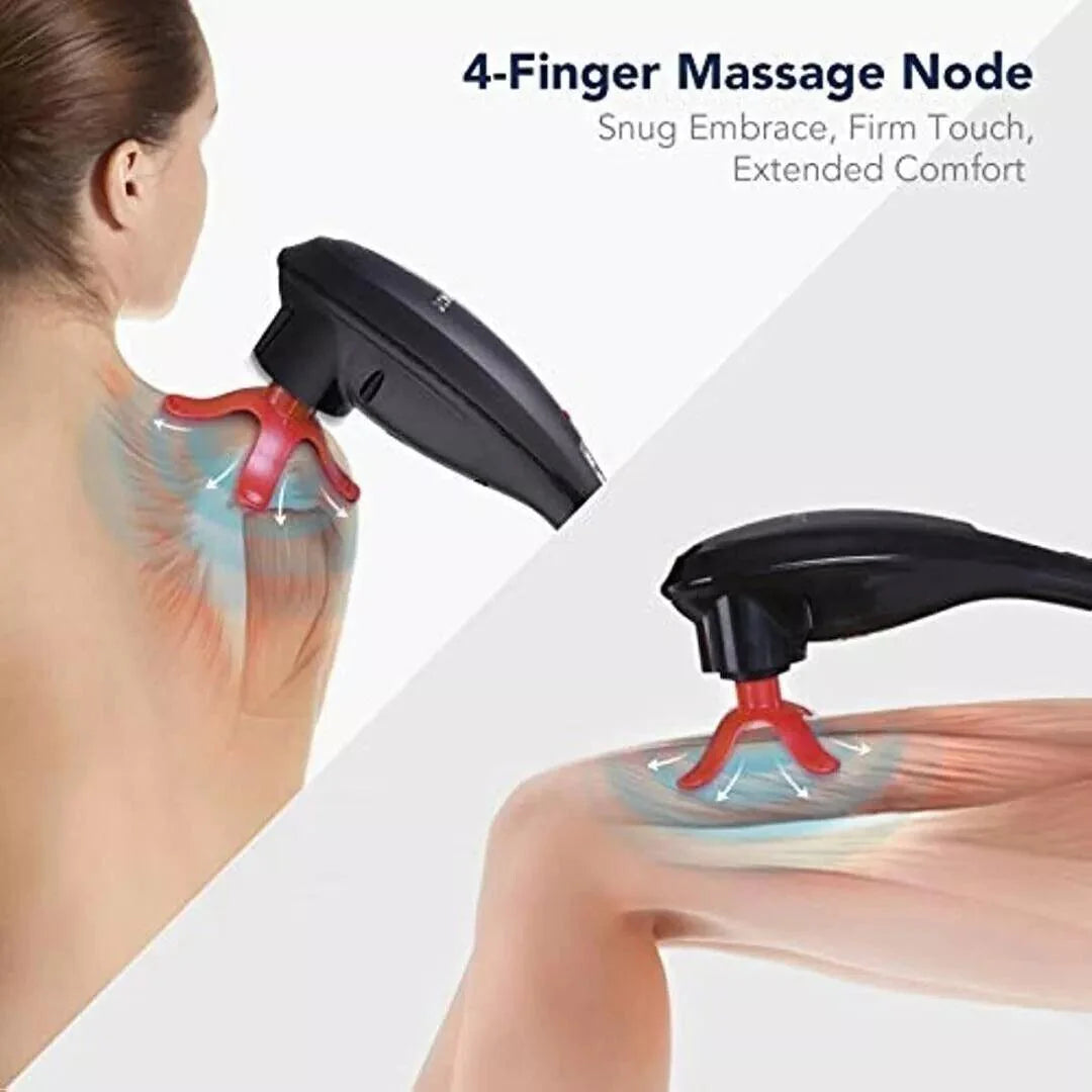 Hand Held Massager UK - Cordless Neck Back Massager Handheld Deep Tissue Percussion Massage Muscle Pain
